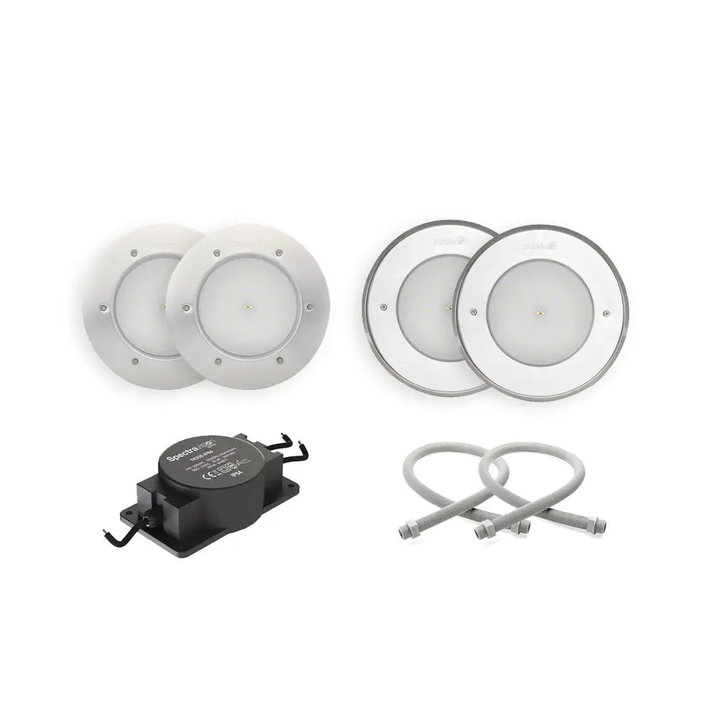 Pahlen belysningspaket bas med fyra infällda LED-lampor